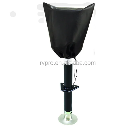 Ls1010 Rv Jack Cover Trailer Jack Cover Black,Electric Tongue Jack