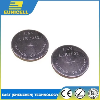 rechargeable lithium button cell
