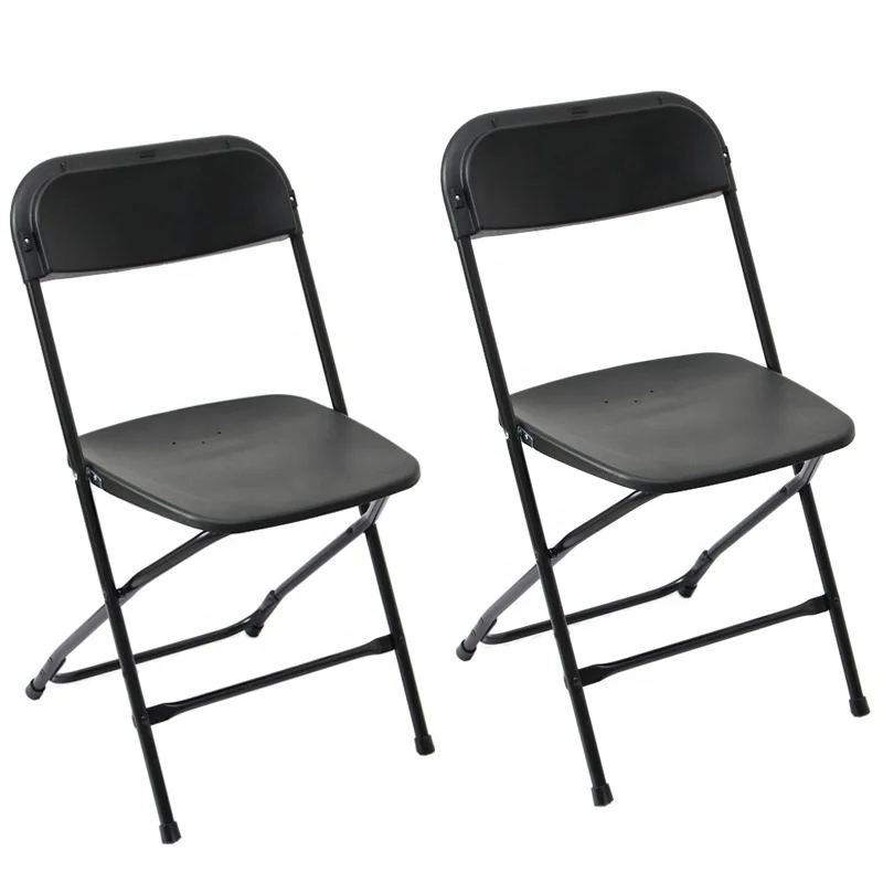 2 Pack Black Plastic Folding Chair Commercial Quality Stackable Outdoor Event Wedding Party Chairs Buy Plastic Folding Chair Plastic Folding Chair