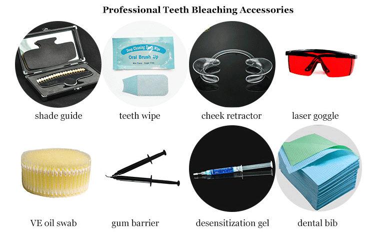 Dental Teeth Whitening Bleaching System Dual Barrel Gel ...