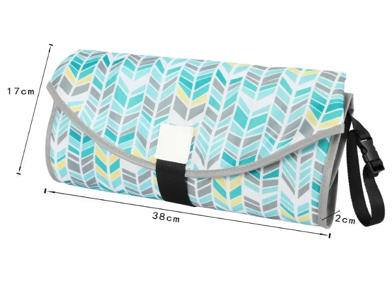 Portable Clean Hands Changing Pad Baby Cover Mat Folding Diaper Clutch Bags WO 