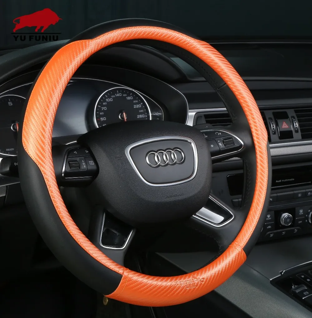 Wholesale Interior Accessories Universal Carbon Fiber Car Steering