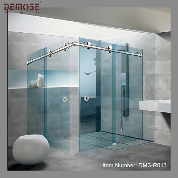 Art Hotel Double Sliding Glass Doors/blue Glass Shower Door Buy