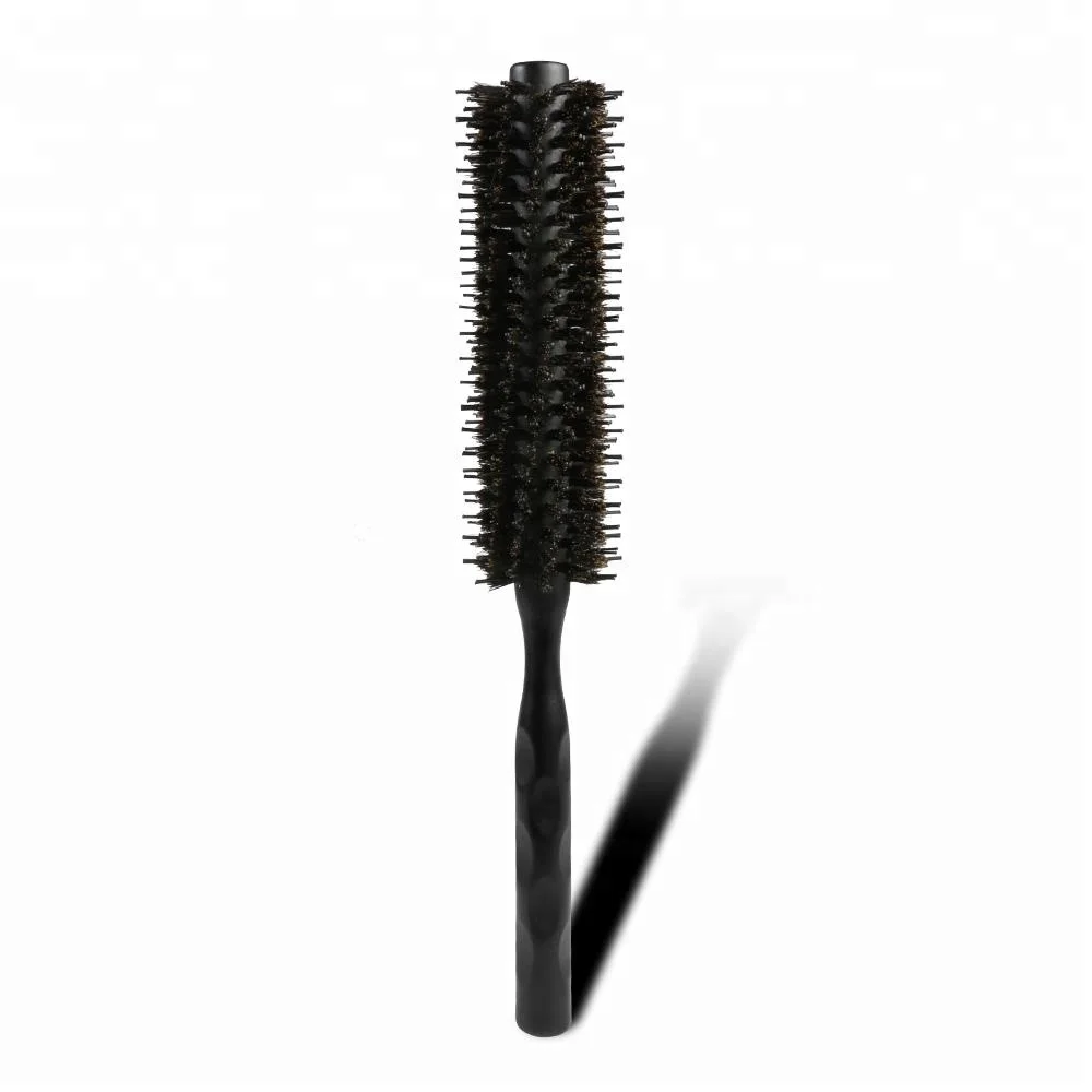 small round bristle hair brush