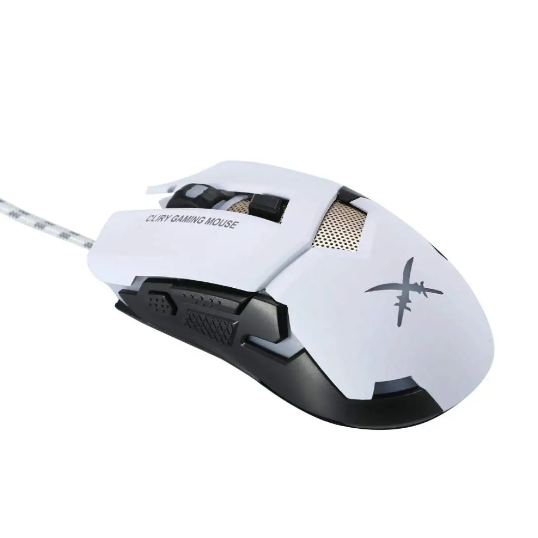 Lightweight For PC Laptop And Macbook Gamers High Precision 6 Buttons Multi-Modes Cool LED Lights Black Boen Mon 3200 DPI USB Wired Gaming Mouse 3 DPI Adjustment Levels