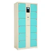 factory price 12 door beach storage locker/ luggage electronic locker / book like locker