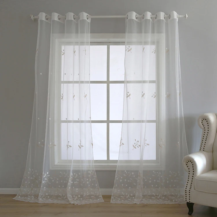 voile curtain fabric