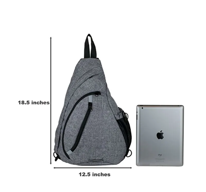 front sling bag for men