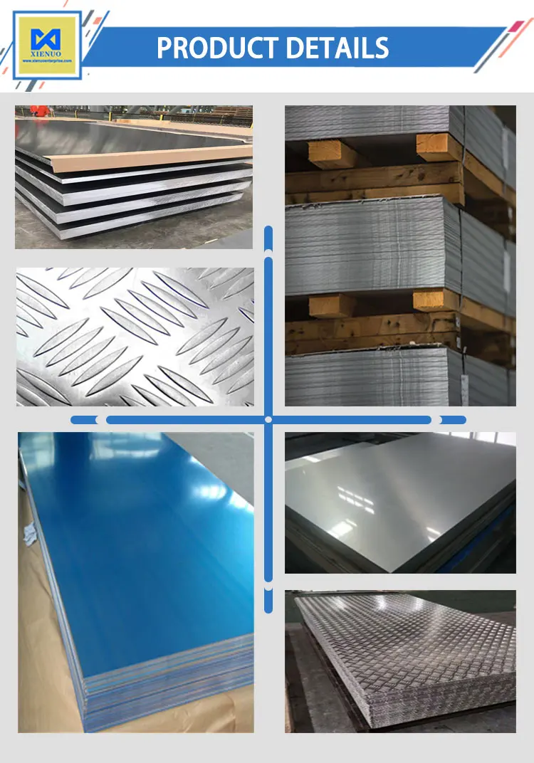 Different Sizes Aluminum Sheet With Paper