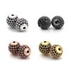 8mm crystal ball loose findings for bracelet accessories fashion round charm beads bead spacers beads for jewelry making