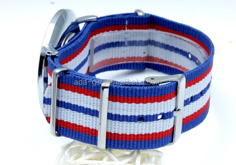 Changeable Straps Sport Canvas Watch Men Watches Luxury Nato Nylon