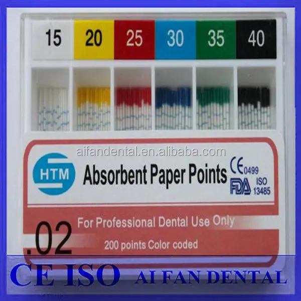 [ Aifan Dental ]original Densply Dental Absorbent Paper Points