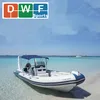 19' Pvc or Hypalon Inflatable Rubber Boat RIB580 Zodiac 8 Persons Dinghy Rigid Boat 5.8 m for Sale