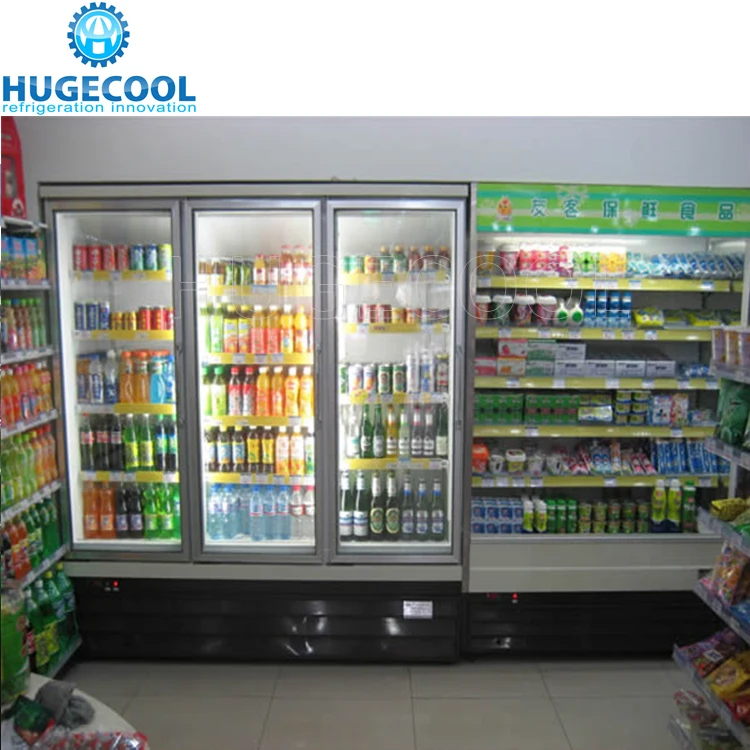 Supermarket Showcase Refrigerator