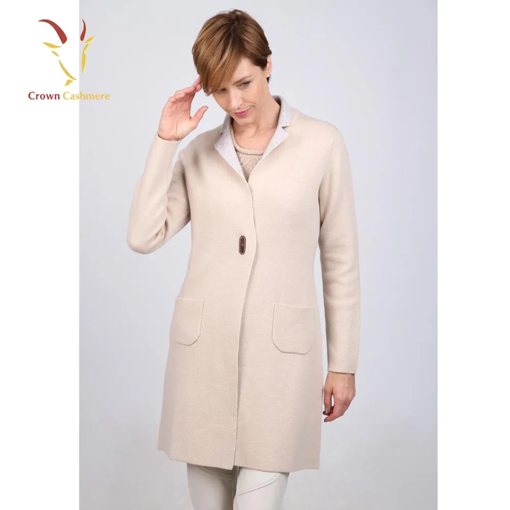 winter white wool coats for ladies