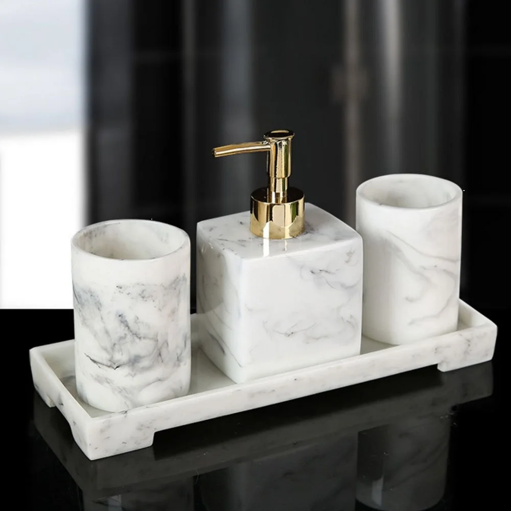 Hotel Balfour Marble Bathroom Accessories Hotel Amenities Set - Buy ...