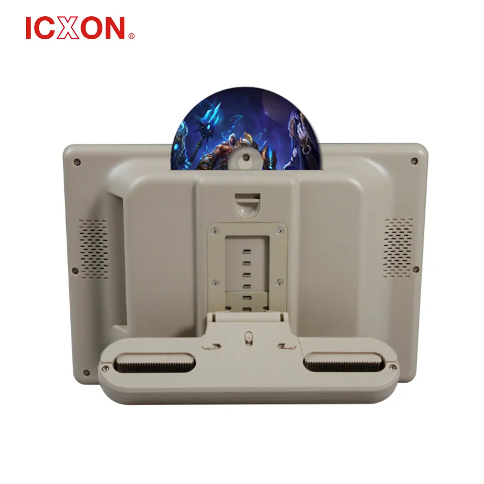 
11.6 inch ultra slim clip on portable car headrest dvd player 
