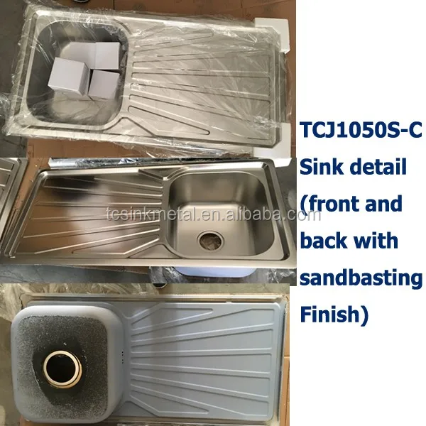 Sri Lanka Stainless Steel Kitchen Sink Size 1000x500mm Buy Stainless Steel Freestanding