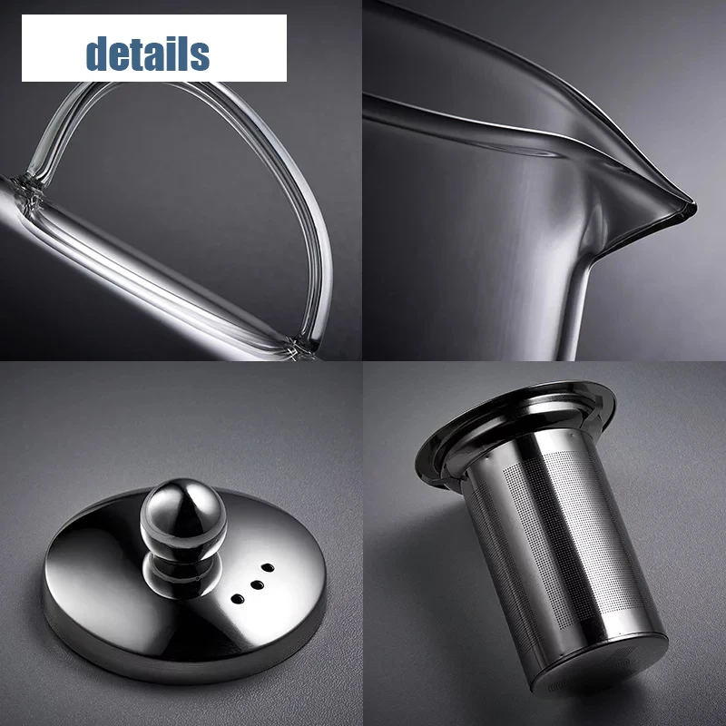 Direct Fire Heating Resistant Borosilicate Transparent Pyrex Glass