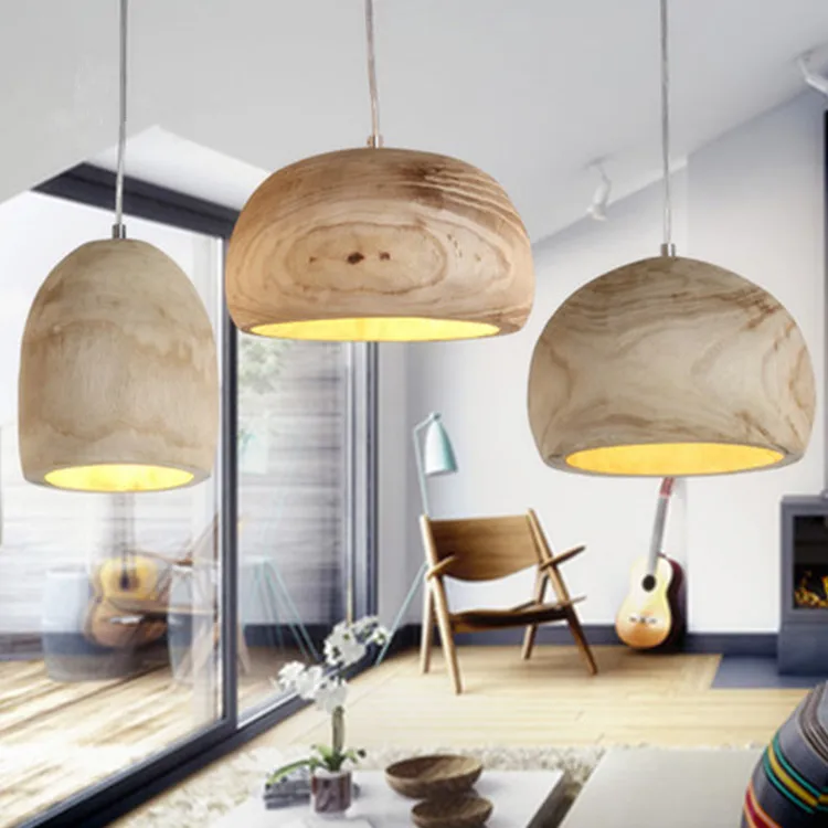 Haute Qualite Interieur Lampe Boule En Bois Suspendu Luminaire Abat Jour Loft Pendentif Lumiere Buy Lampe Suspendue Luminaire En Bois Suspension Loft Product On Alibaba Com