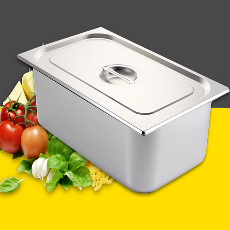 1/4 Size Stainless Steel Gn Pan/1/2size Low Cost Ice Cream Pans