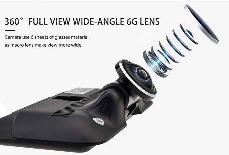 Hidden Car Camera 360 Degree View Full Hd 1080p Car Black Box With The