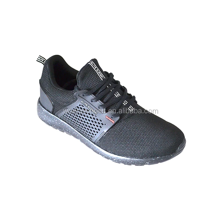 2022 high quality black sneakers shoes unisex sport running shoes for men