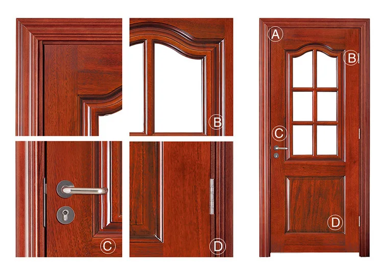 Barato Puerta De Madera Contrachapada Diseños Fotos Inserciones De