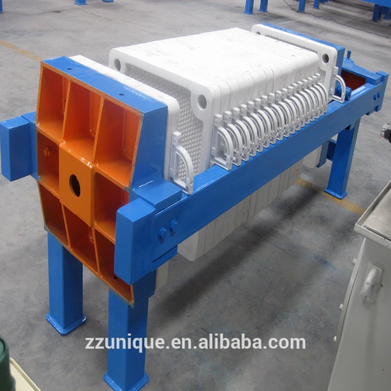 Hydraulic Chemical Filter Press Machine And Manual Jack Filter Press