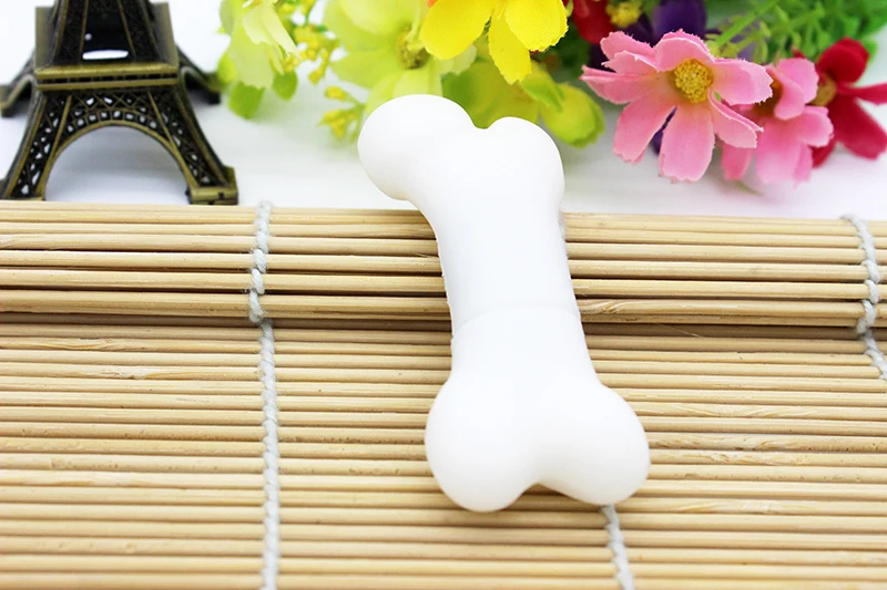 Cartoon Dog Bone USB Flash Drive 3.0 8GB 16GB 32GB 64GB Pet Pen Drive Creative USB Memory Stick with Custom Logo - ANKUX.COM