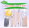 Xin Bowen Creative Ceramic Sponge Mud Tools Clay Knife Sculpture Pottery Clay Tool Set