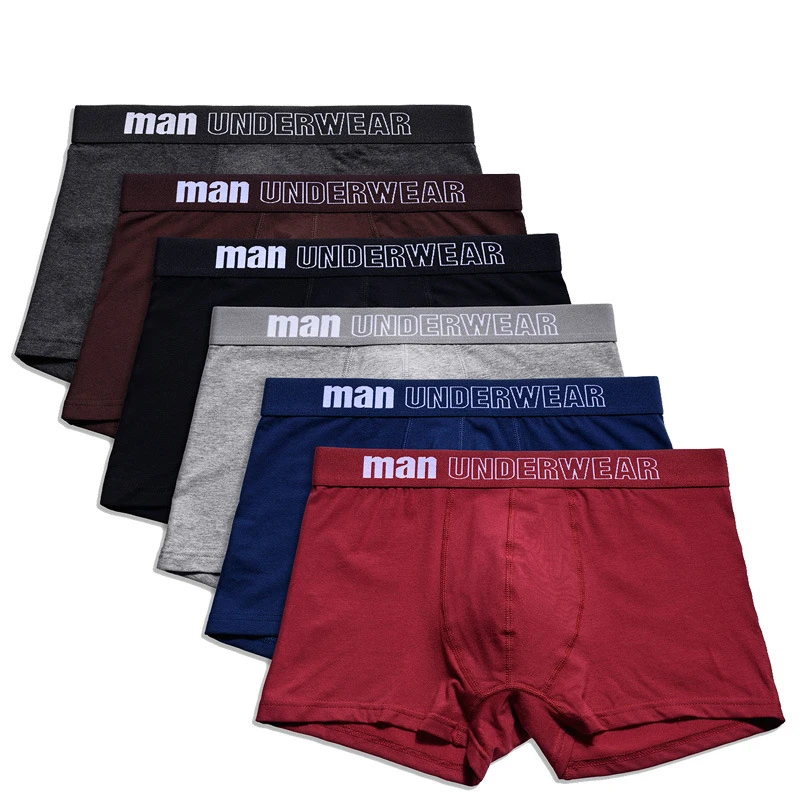 Organic Cotton Material Men Underwear With Factory Price Custom Logo