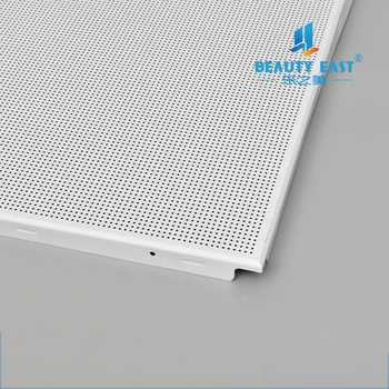Lightweight 4 X4 4 X8 Aluminum Perforated Plain Ceiling Panels