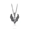 Mens jewelry U.S. Army Military Style Jewelry Angel Wing Pendant Necklace