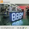 double digits 7 segment display/ 12 inch gas price led signs/ led display for time date temperature
