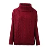 Wholesale Latest Design Batw Poncho Cowl Neck Sweater