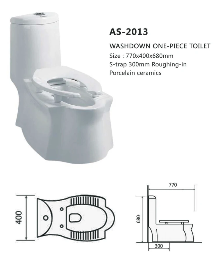 Foshan public cera chinese toilet for hotel for home use two functions toilet bowl