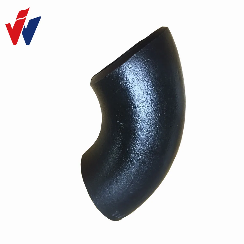 Sch40 90 Elbow Lr Seamless Cs Fittings Black Steel Pipe Fittings Buy