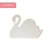 Multi-purpose swan shaped decorative acrylic mirror for kids
