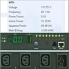 kWh PDU 32 Amp 230V Power bar energy measurement, remote control switches