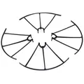 Remote Control Aircraft Parts 4PCS Set Black Green Blade Propeller Protection Ring For Syma X5HC X5HW