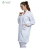 Cotton Polyester Pharmaceutical white thicker doctor's nurse dress uniform lab coat hospital gown smock