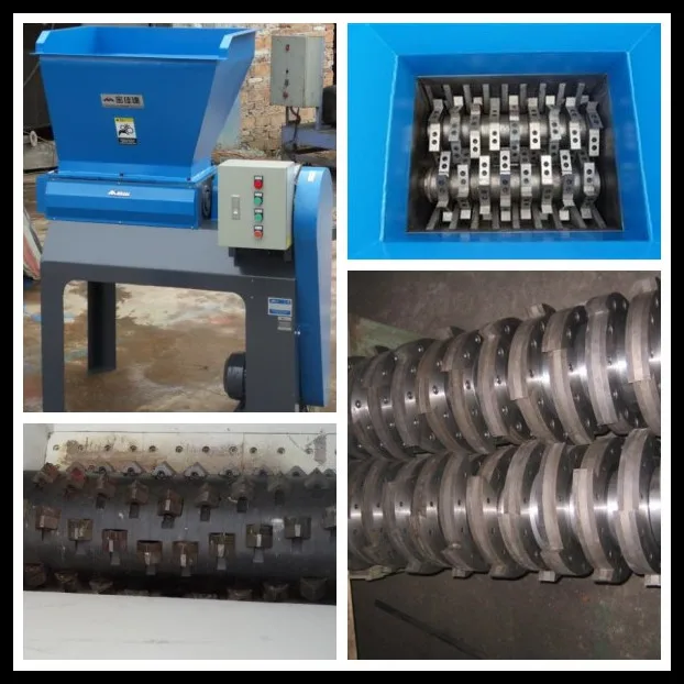Environmentally Friendly Used Tire Shredder For Sale With High Capacity
