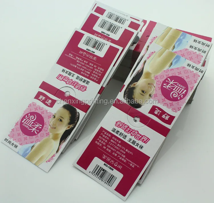 New Design Header Cards Sock Packaging In Box - Buy Sock Packaging In ...