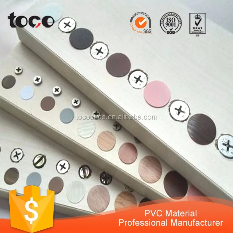 Furniture Helper Pvc Screw Cover Caps/screw Covers Stickers Buy