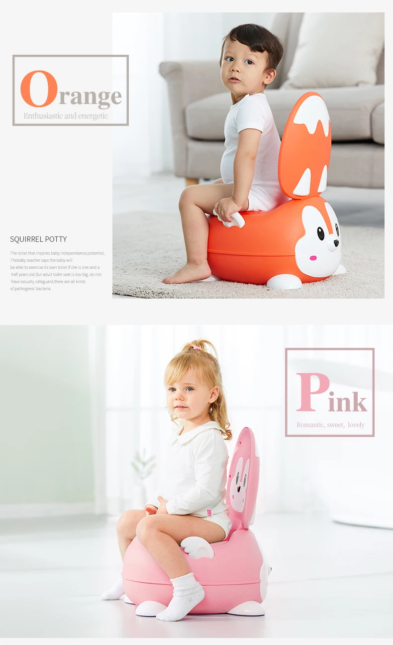 High Quality Baby Training Potty With PU Pad