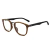 Wood Brushed Handmade Optical Glass No Moq Eyewear 46BG33012