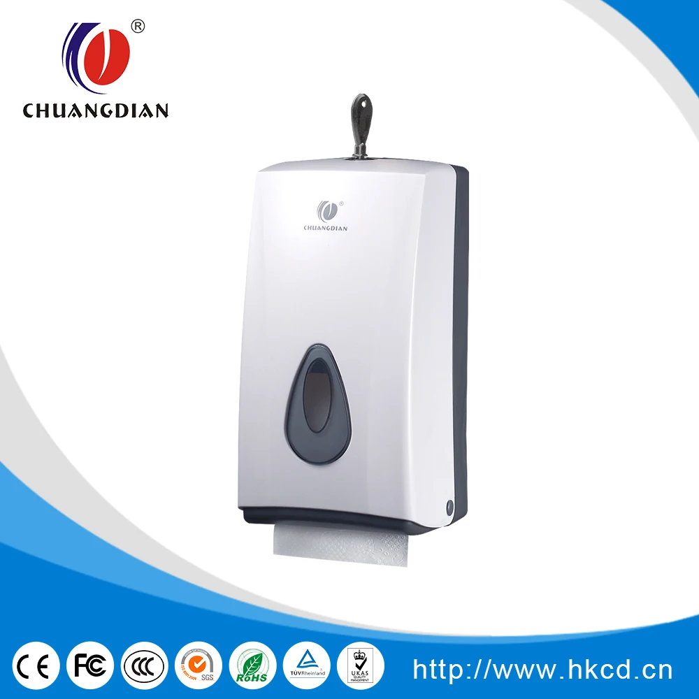 Plastic Mini Center Pull Towel Dispenser Wet Toilet Paper Dispenser Cd