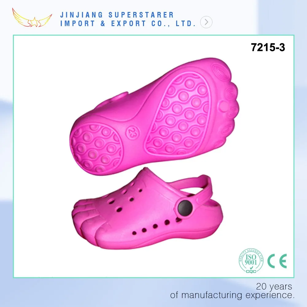 Kaki Yang Funky Lucu Bentuk Sandal BakiakAnak Eva Menyumbat Dengan