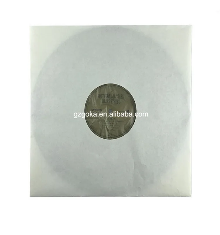 Phonograph Record Paper Inner Sleeves Lp Vinyl Storage Bag Cover With